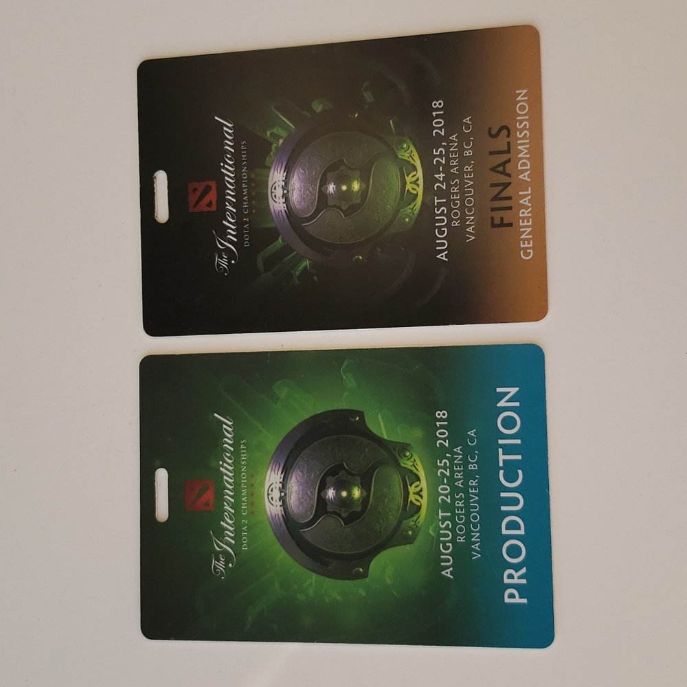 Dota2 The International TI8 Championship pass ticket badges